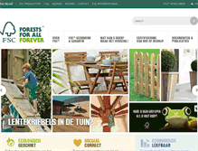 Tablet Screenshot of fsc.be